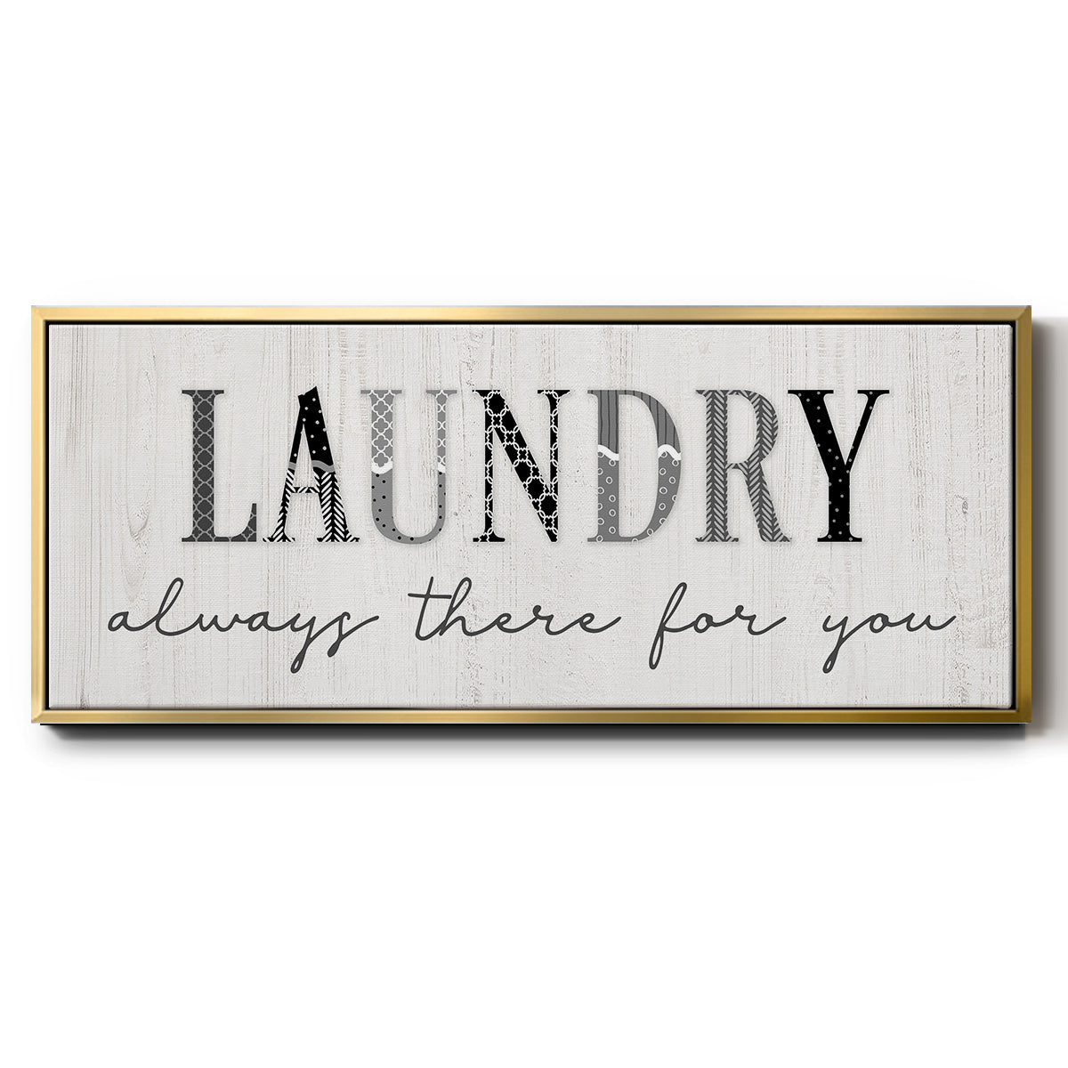 Always There - Floater Framed Canvas Print