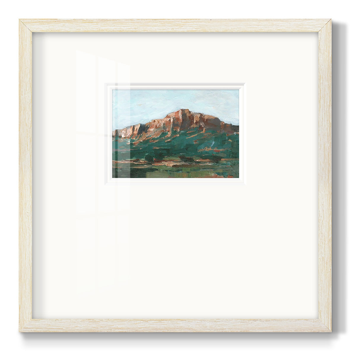 Heading West II Premium Framed Print Double Matboard