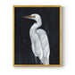 Calm Great Egret I - Restickable Framed Art Print