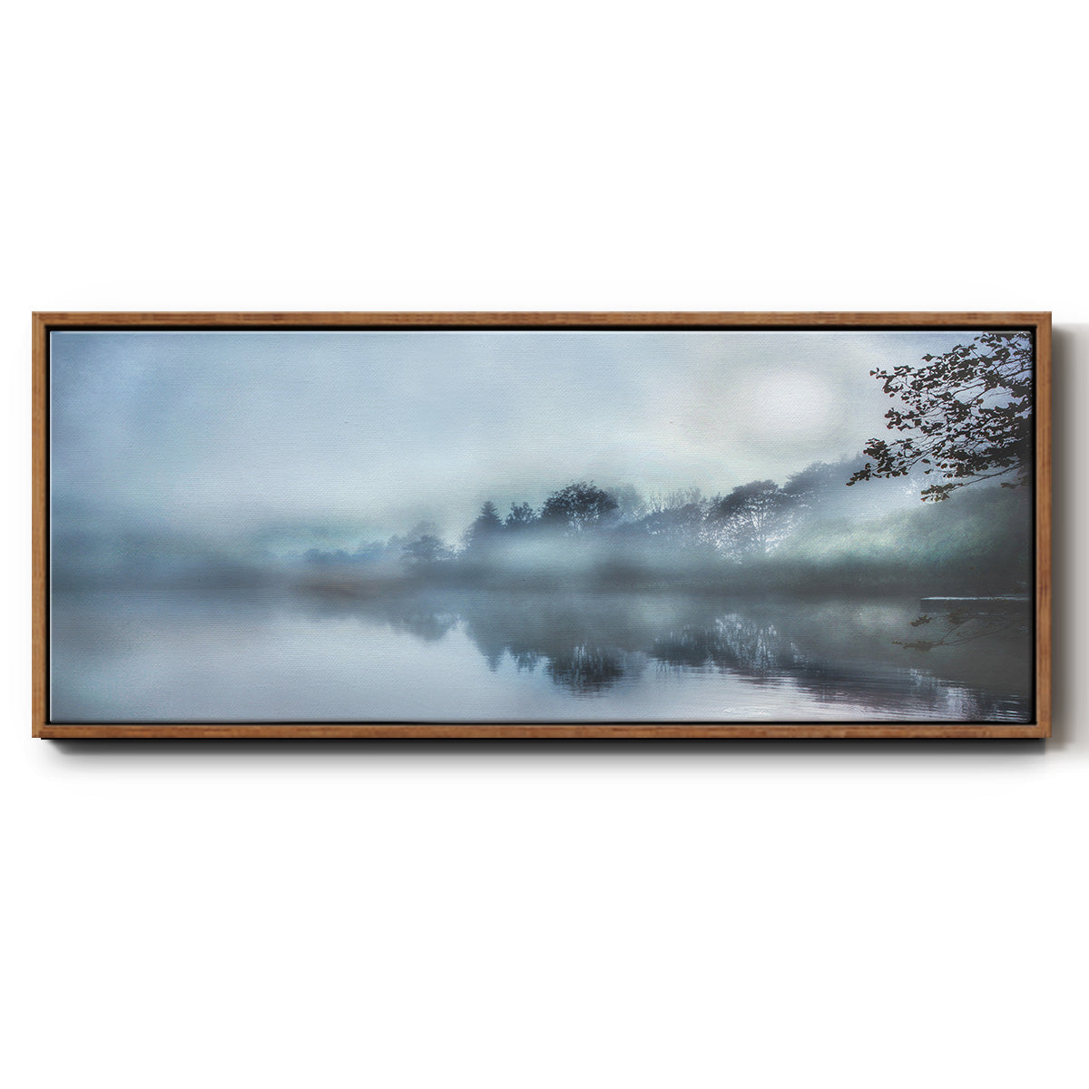 Morning Wonders - Floater Framed Canvas Print