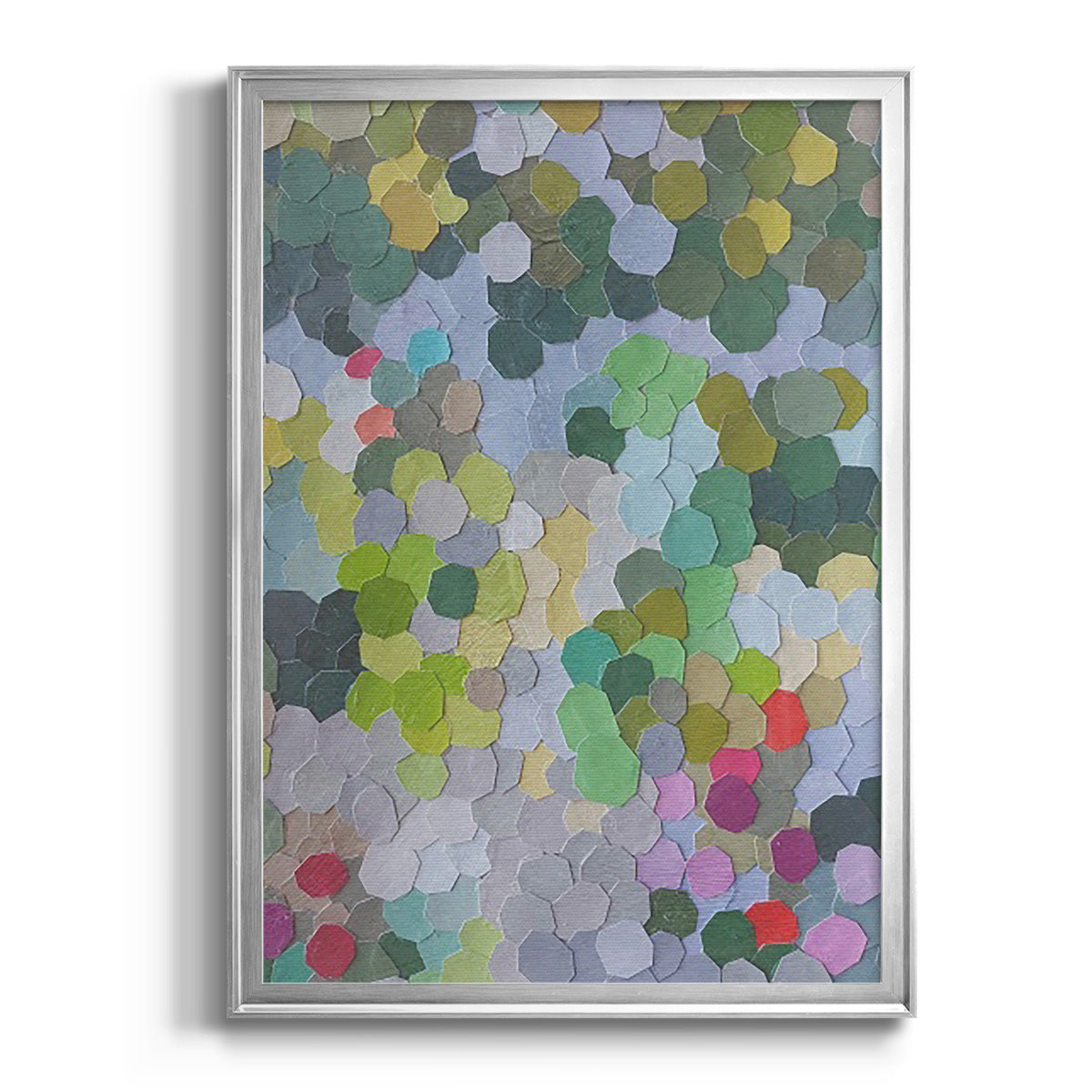 Huntington Gardens - Modern Framed Canvas Print