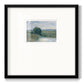 Riverbank Impression I - Double Matboard Framed Print