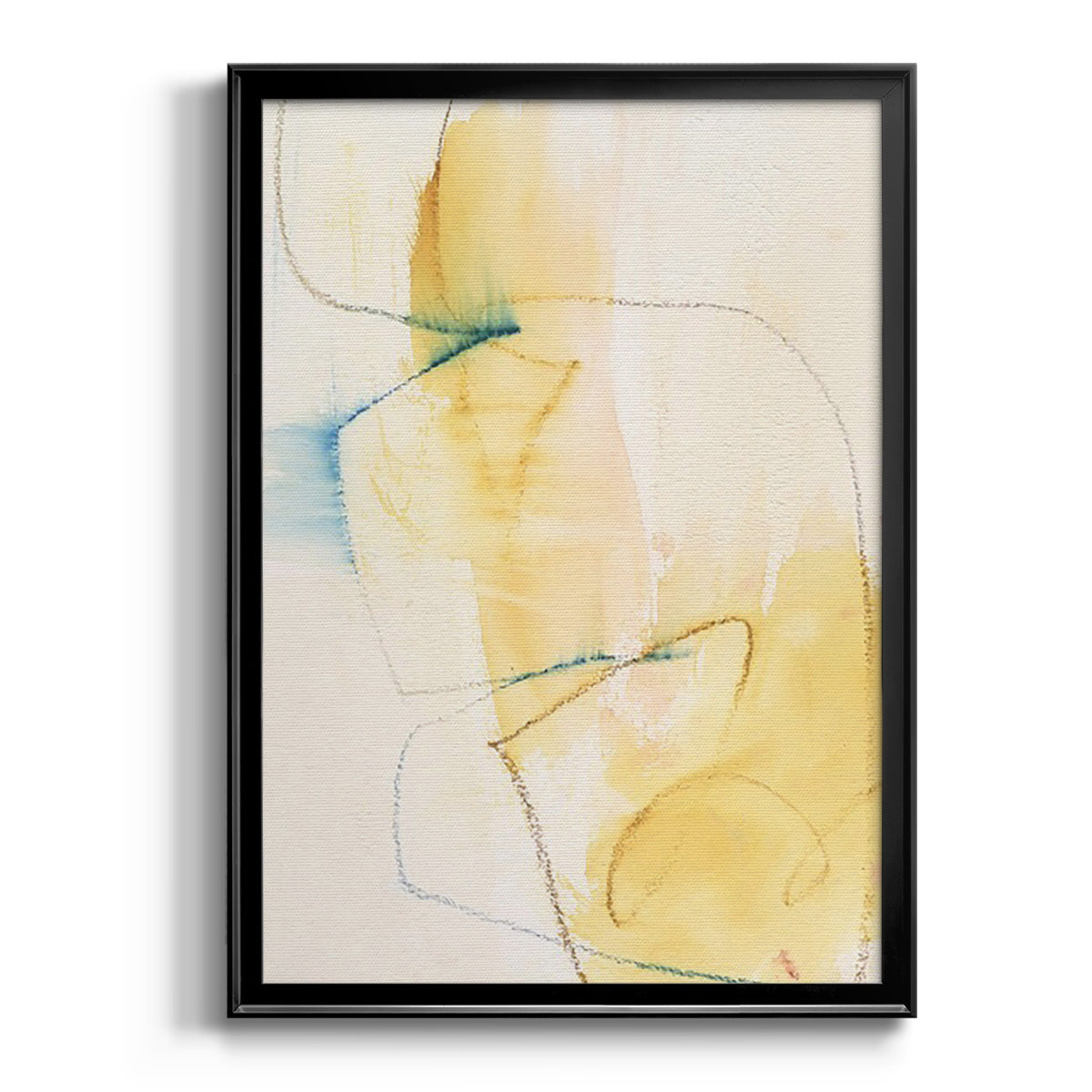 Barxan I - Modern Framed Canvas Print