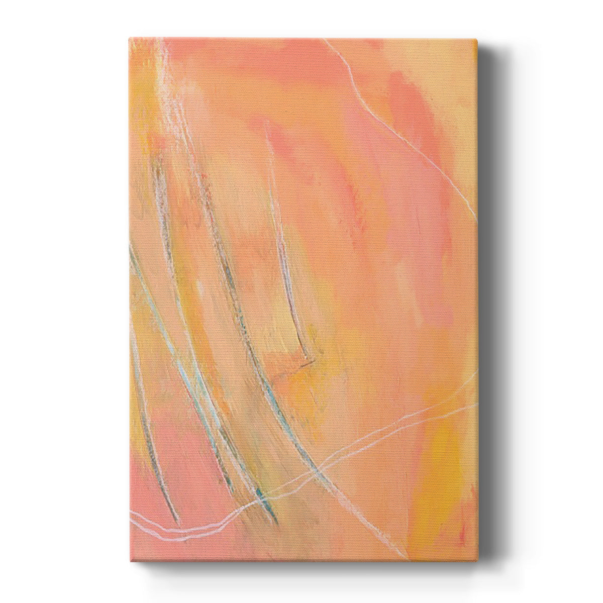 Peach Bliss I - Canvas Art Print