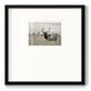 Grand Elk - Double Matboard Framed Print