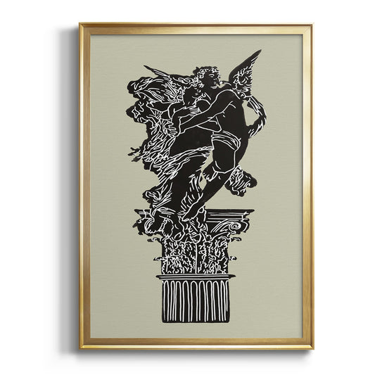 Magic Garden I - Modern Framed Canvas Print