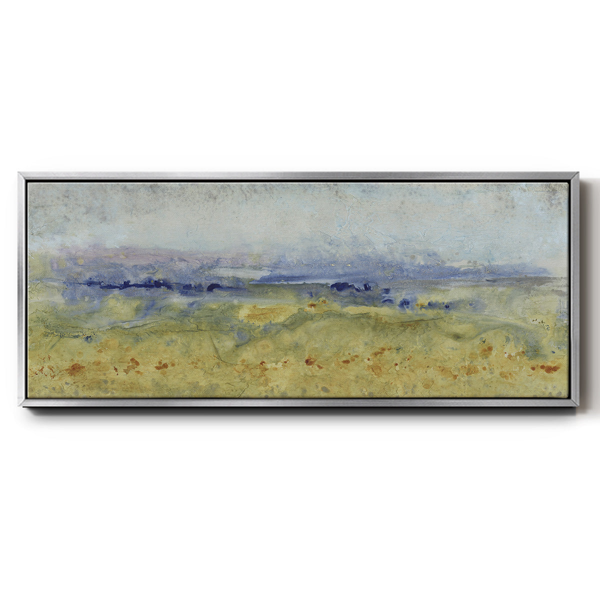 Open Terrain I - Floater Framed Canvas Print