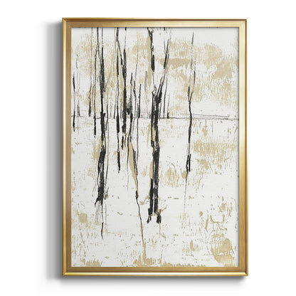 Gilded Forest I - Modern Framed Canvas Print