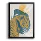 Jungle Cat I - Modern Framed Canvas Print