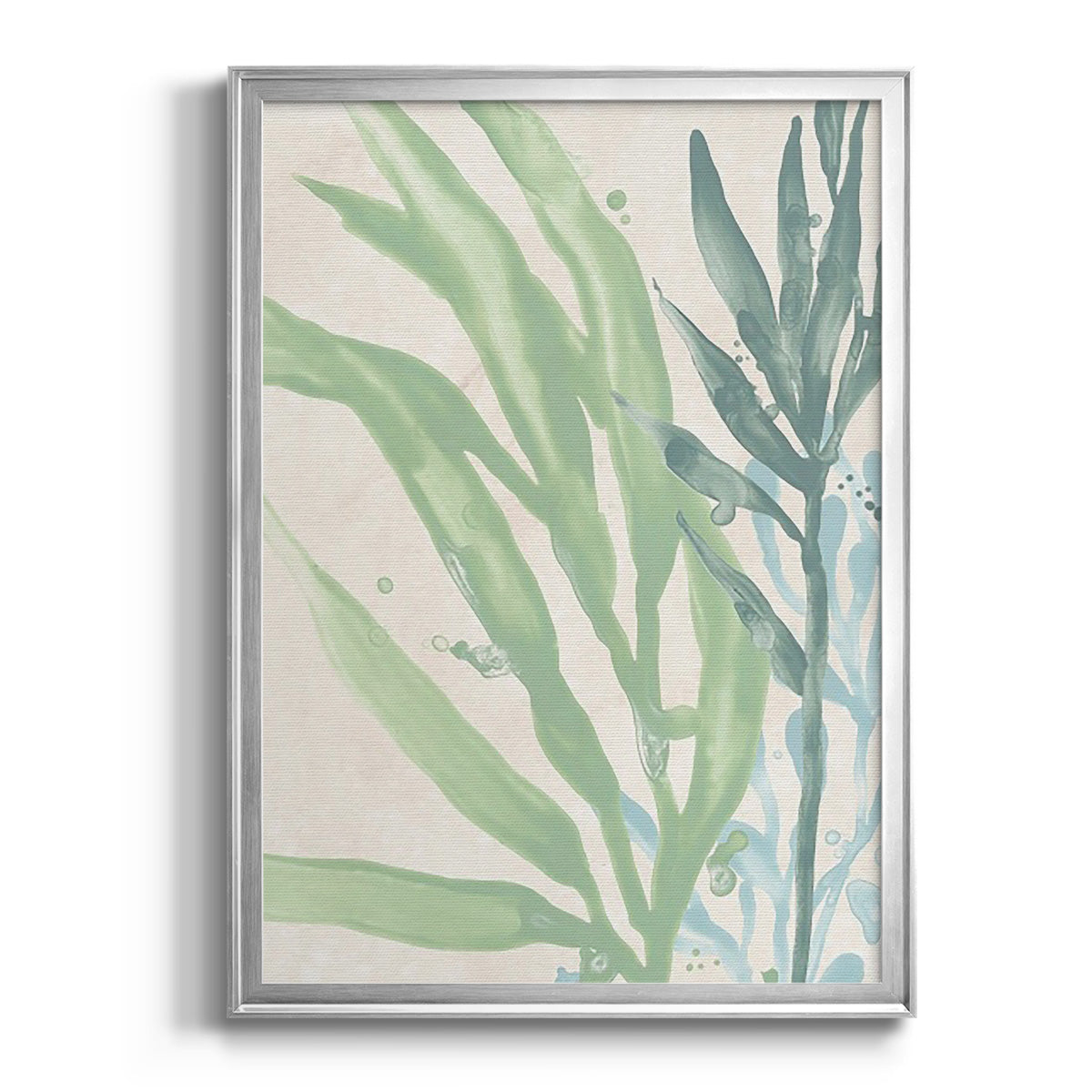 Swaying Seagrass IV - Modern Framed Canvas Print