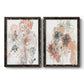 Petal Drift III - Premium Framed Canvas 2 Piece Set - Ready to Hang