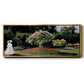 Jeanne Marguerite Lecadre in the Garden - Floater Framed Canvas Print