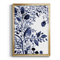 Indigo Song I - Modern Framed Canvas Print
