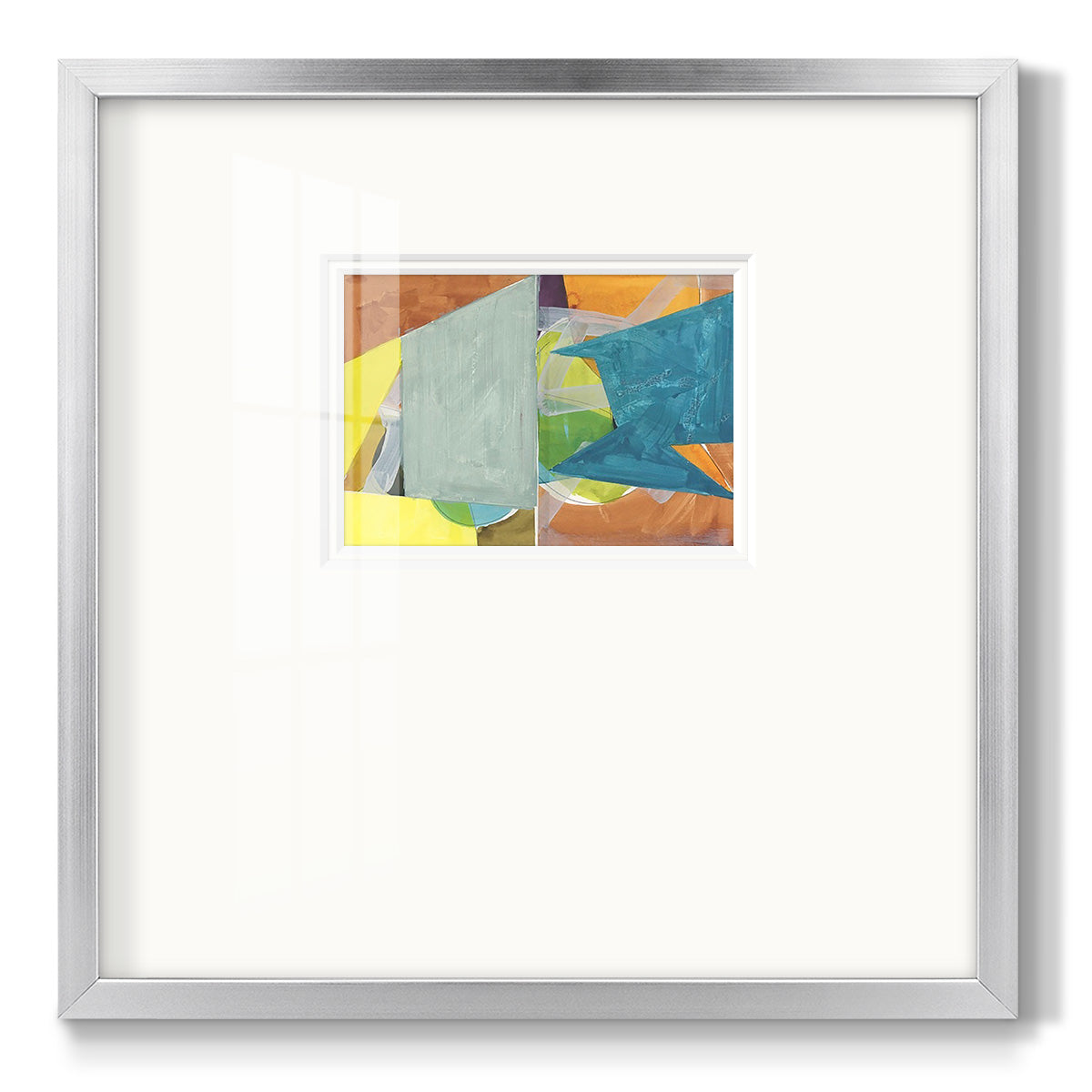 Jigsaw 2 - Double Matboard Framed Print