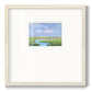 Summer Marsh II Premium Framed Print Double Matboard