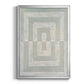 Inner Hall II - Modern Framed Canvas Print