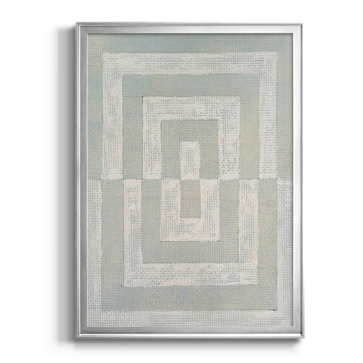 Inner Hall II - Modern Framed Canvas Print