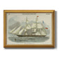 Antique Clipper Ship III Premium Framed Canvas- Ready to Hang