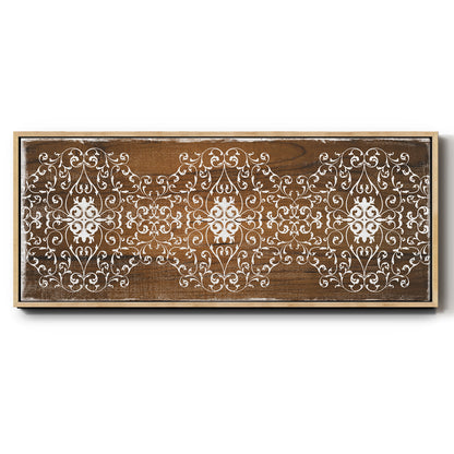 Boho Panel - Floater Framed Canvas Print