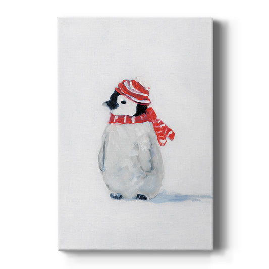 Penguin Play II - Canvas Art Print