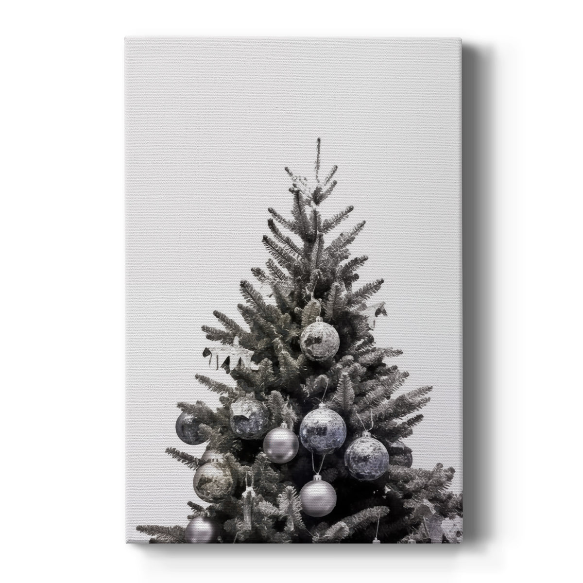 Snowwhite Wreath Blessing - Canvas Art Print