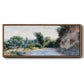 Road Near Giverny, 1885 - Floater Framed Canvas Print