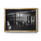 Night Reflections - Modern Framed Canvas Print