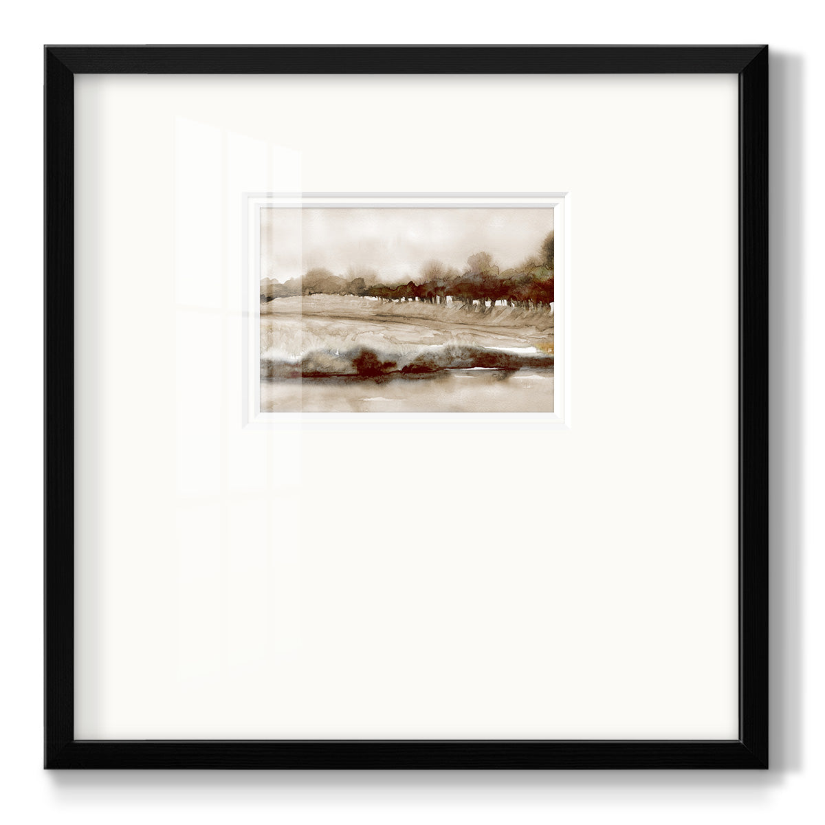 Season of Fall Premium Framed Print Double Matboard