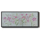 Dancing Pink Trio III - Floater Framed Canvas Print