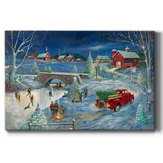 Warm Holiday Memories - Canvas Art Print