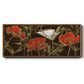 Golden Poppy - Floater Framed Canvas Print