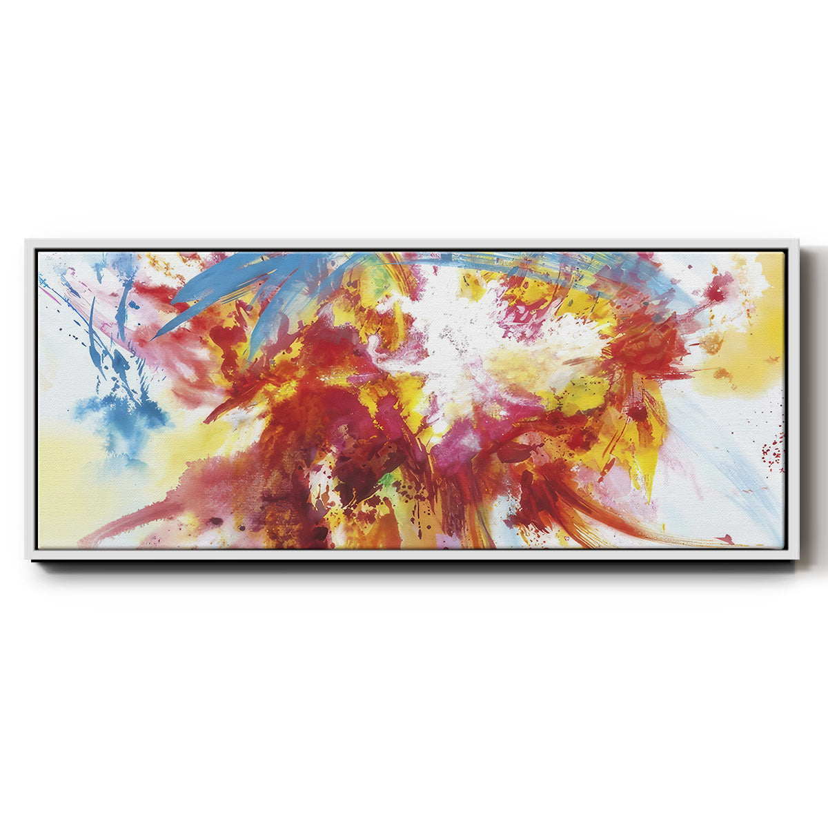 Summer Days - Floater Framed Canvas Print