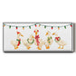 Merry Quackmas Collection D - Floater Framed Canvas Print