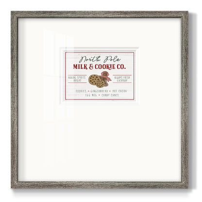 Milk and Cookie Co Premium Framed Print Double Matboard