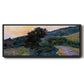 Sunset at Giverny, 1886 - Floater Framed Canvas Print