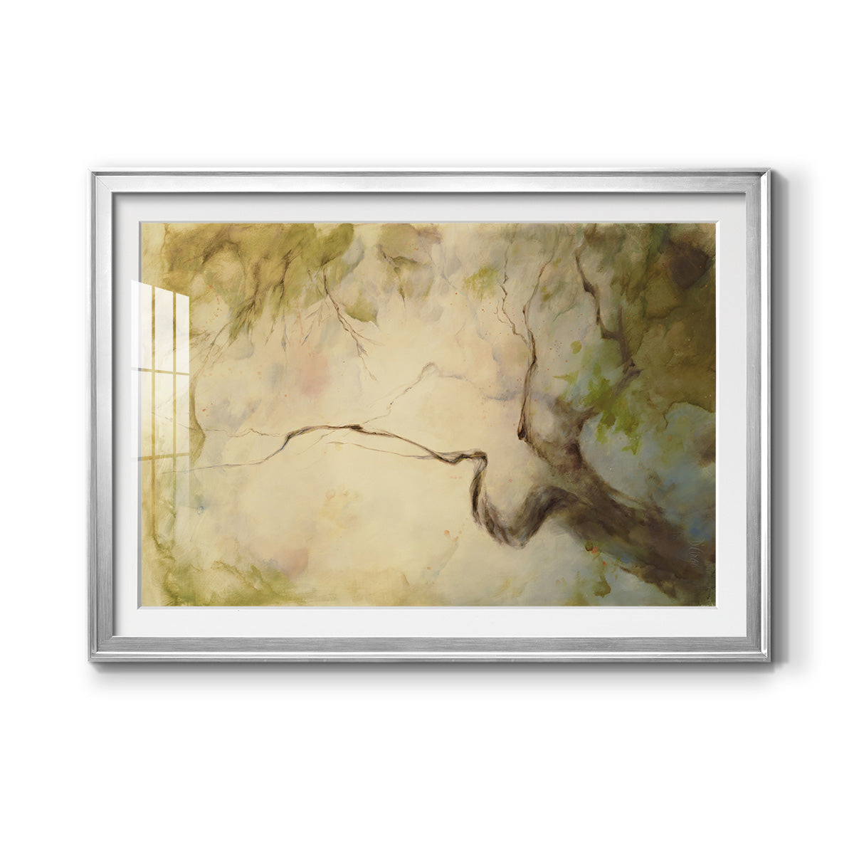 Verdant April Premium Framed Print - Ready to Hang