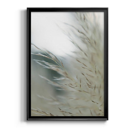 Subtle Grasses II - Modern Framed Canvas Print