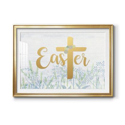 Easter Wildflowers Premium Framed Print - Ready to Hang