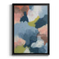 Soft Indigo Atmosphere I - Modern Framed Canvas Print