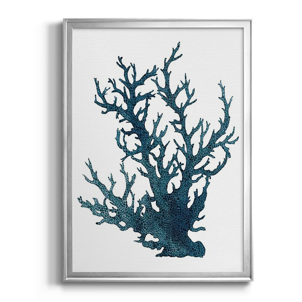 Coral Souvenirs IV - Modern Framed Canvas Print