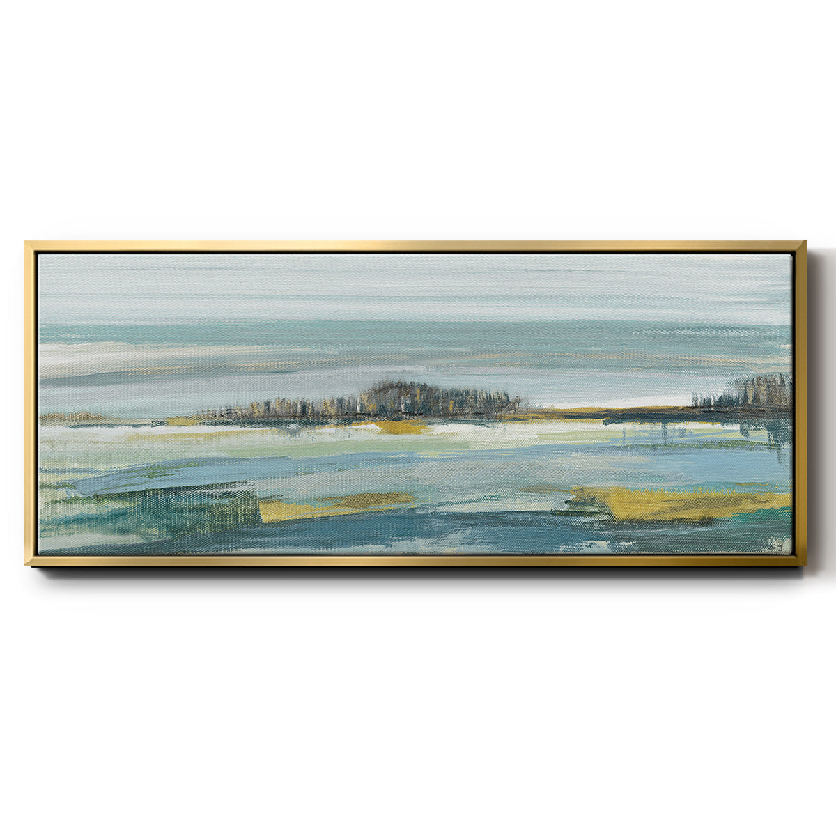 Lewbeach Vista - Floater Framed Canvas Print