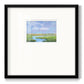 Summer Marsh II - Double Matboard Framed Print