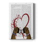 Boxer Love Premium Gallery Wrapped Canvas - Ready to Hang