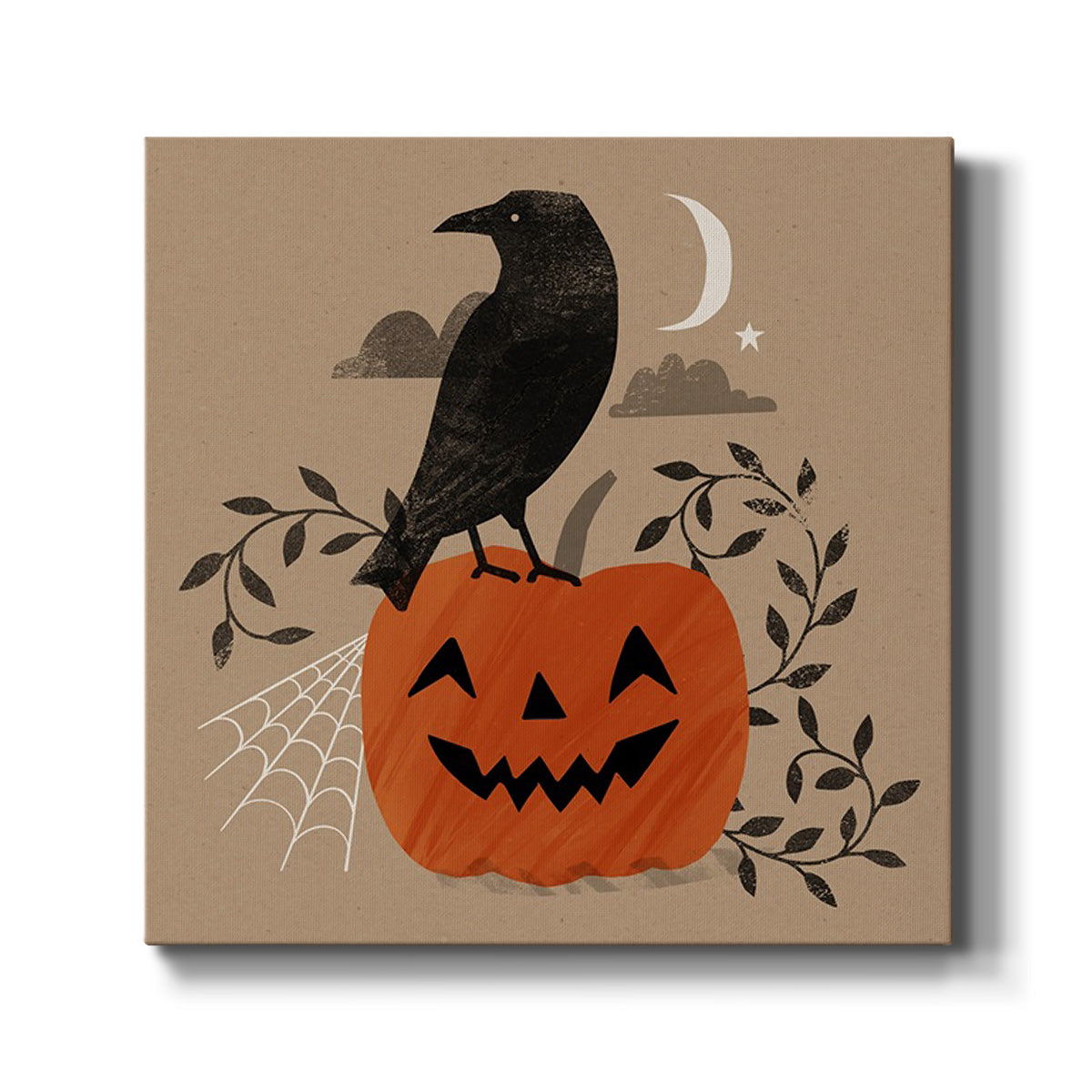 Graphic Halloween II - Canvas Art Print
