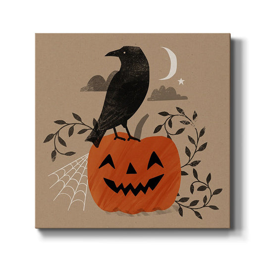 Graphic Halloween II-Premium Gallery Wrapped Canvas - Ready to Hang