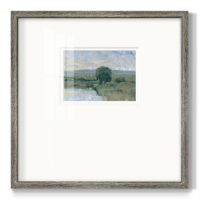 Riverbank Impression II Premium Framed Print Double Matboard