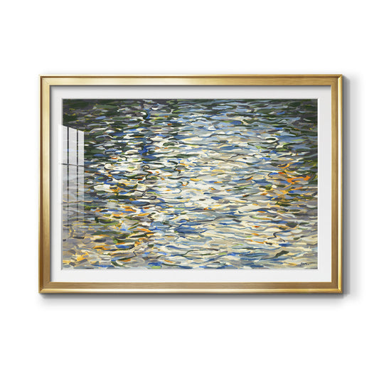 Water Reflections Premium Framed Print - Ready to Hang