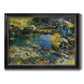 Alpine Pool - Ornate Framed Canvas Print