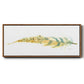 Tail Feather III - Floater Framed Canvas Print