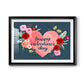 Sweet Hearts Collection A Premium Framed Print - Ready to Hang